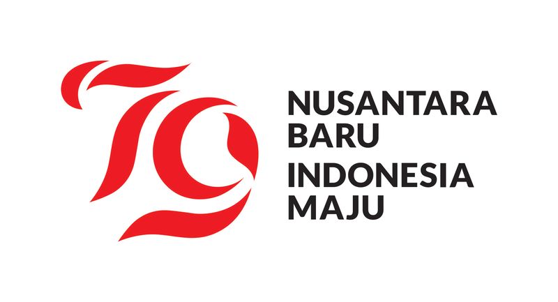 Logo HUT RI ke-79: Mencerminkan Semangat Nusantara Baru Indonesia Maju